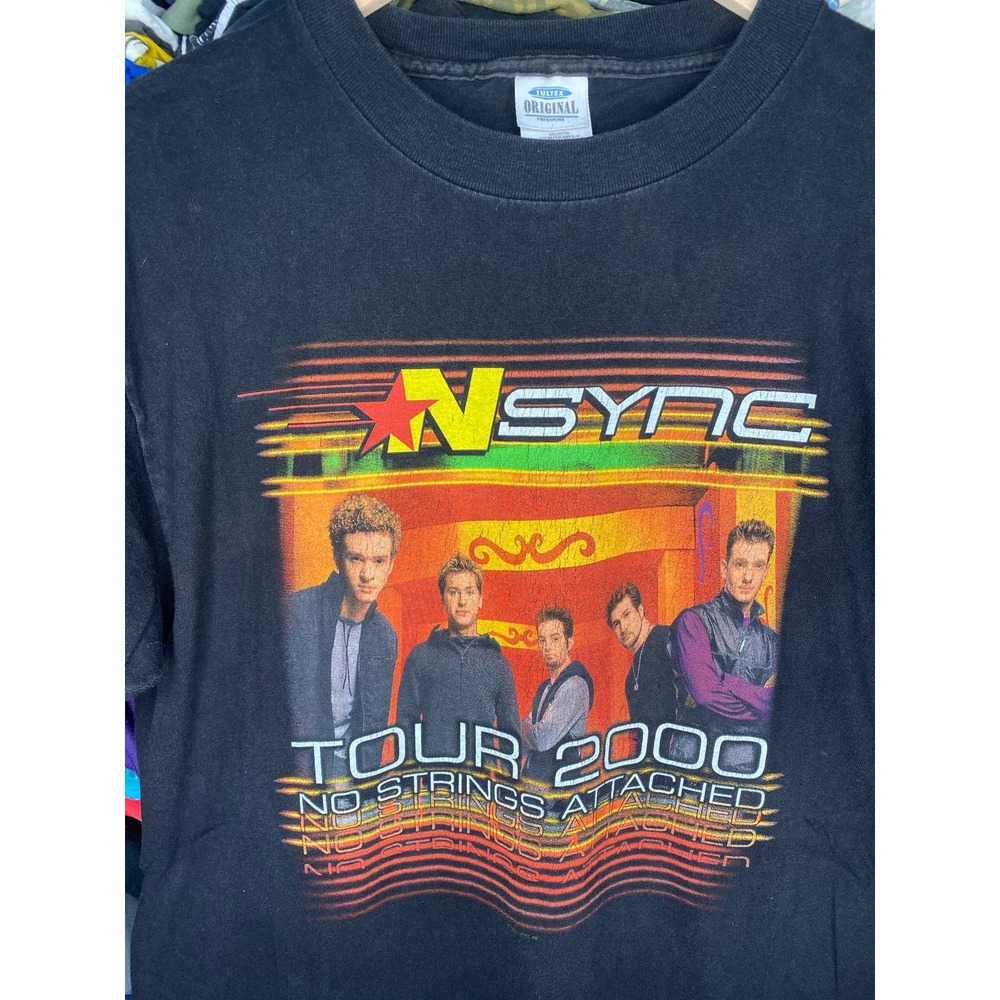 Y2k Nsync No Strings Attached Tour 2000 Men's Lar… - image 2